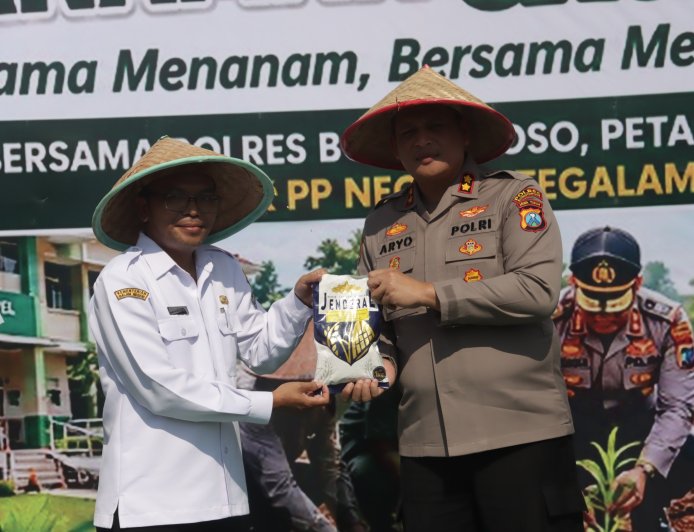 Hari Tani Nasional 2026, Polres Bondowoso Gandeng Petani dan Dunia Pendidikan Wujudkan Ketahanan Pangan